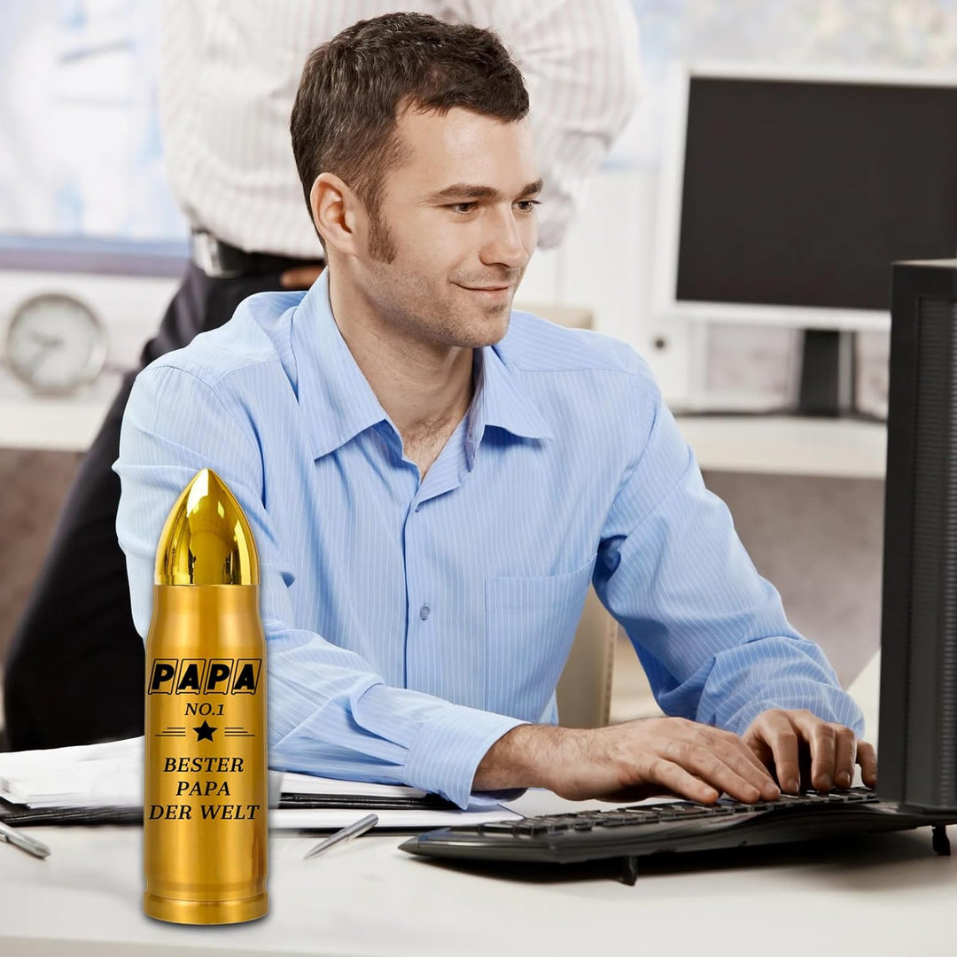 Vatertagsgeschenk für Papa, Coole Thermobecher, Bester Papa Der Welt, Geschenke für Geburtstagsgesch