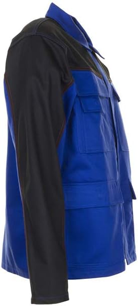 Planam Grösse 106 Herren Weld Shield Jacke kornblau schwarz Modell 5527 Kornblau/Schwarz 106, Kornbl