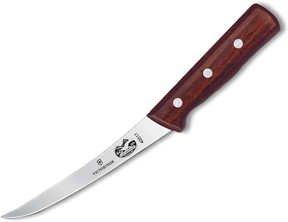 Victorinox, 5.6606.15, Wood, Ausbeinmesser, Extra scharfe Klinge, mit geradem Schliff, mit edlem Hol