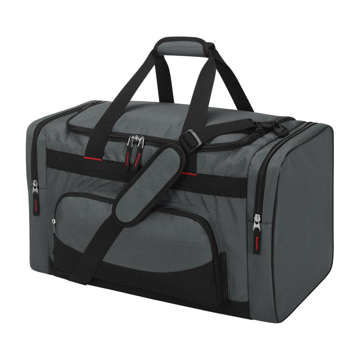 ZZY 55L Sporttasche Herren mit 2 Seitentaschen grosse Reisetasche für Fitness, Training und Reisen 5