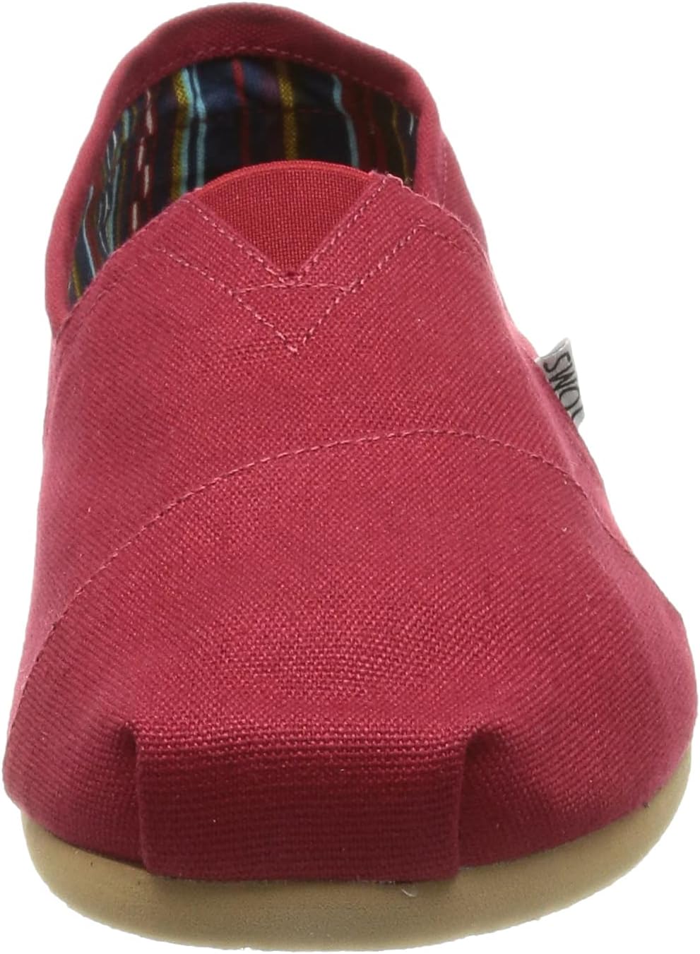 Toms Herren Alpargata CoreFlache Slipper 41 EU Rot, 41 EU Rot