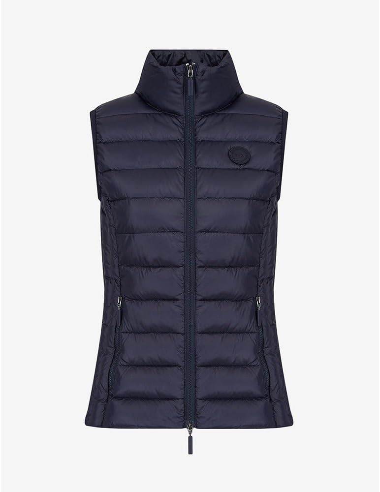 Armani Exchange Damen Down Vest M Blau, M Blau