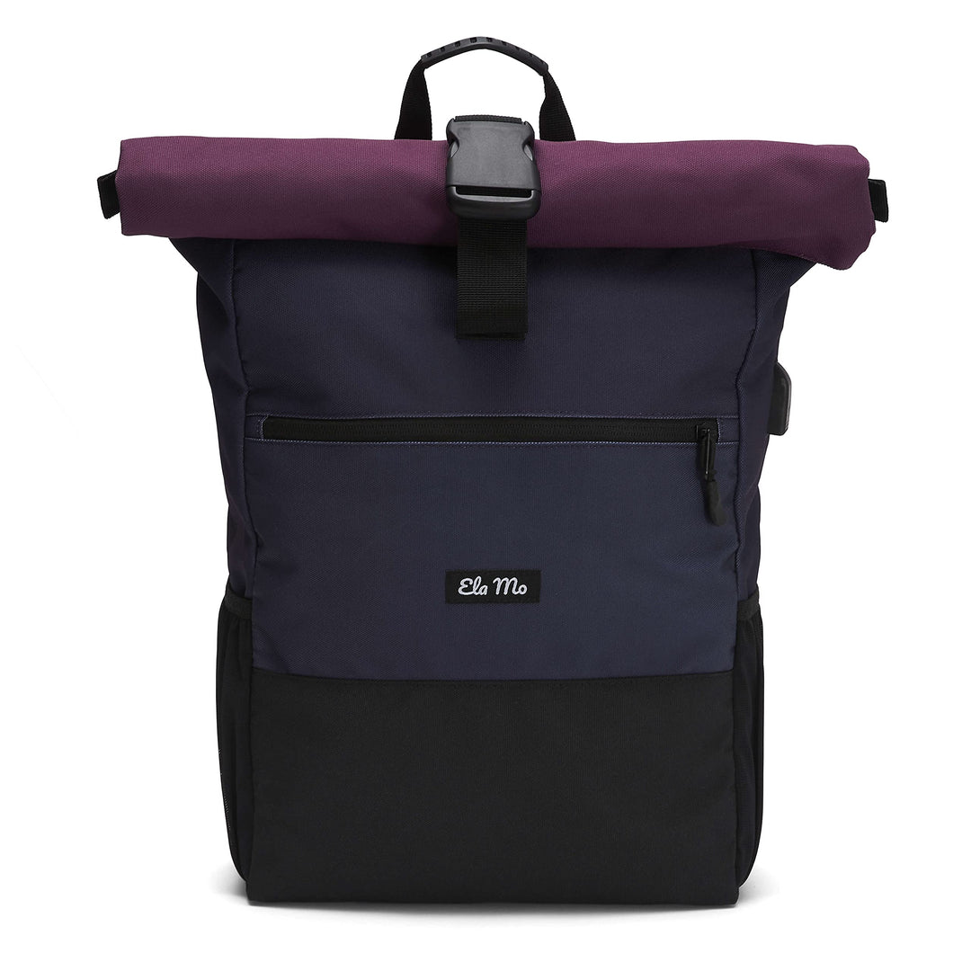 Ela Mo Rucksack Damen Schön, Komfortabel und Durchdacht 18 L (Berry), Berry