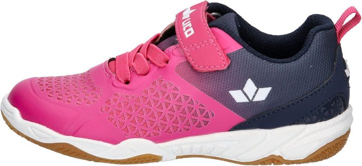 Lico Unisex Kinder Kit Vs Hallenturnschuhe 38 EU Pink Marine Weiss, 38 EU Pink Marine Weiß