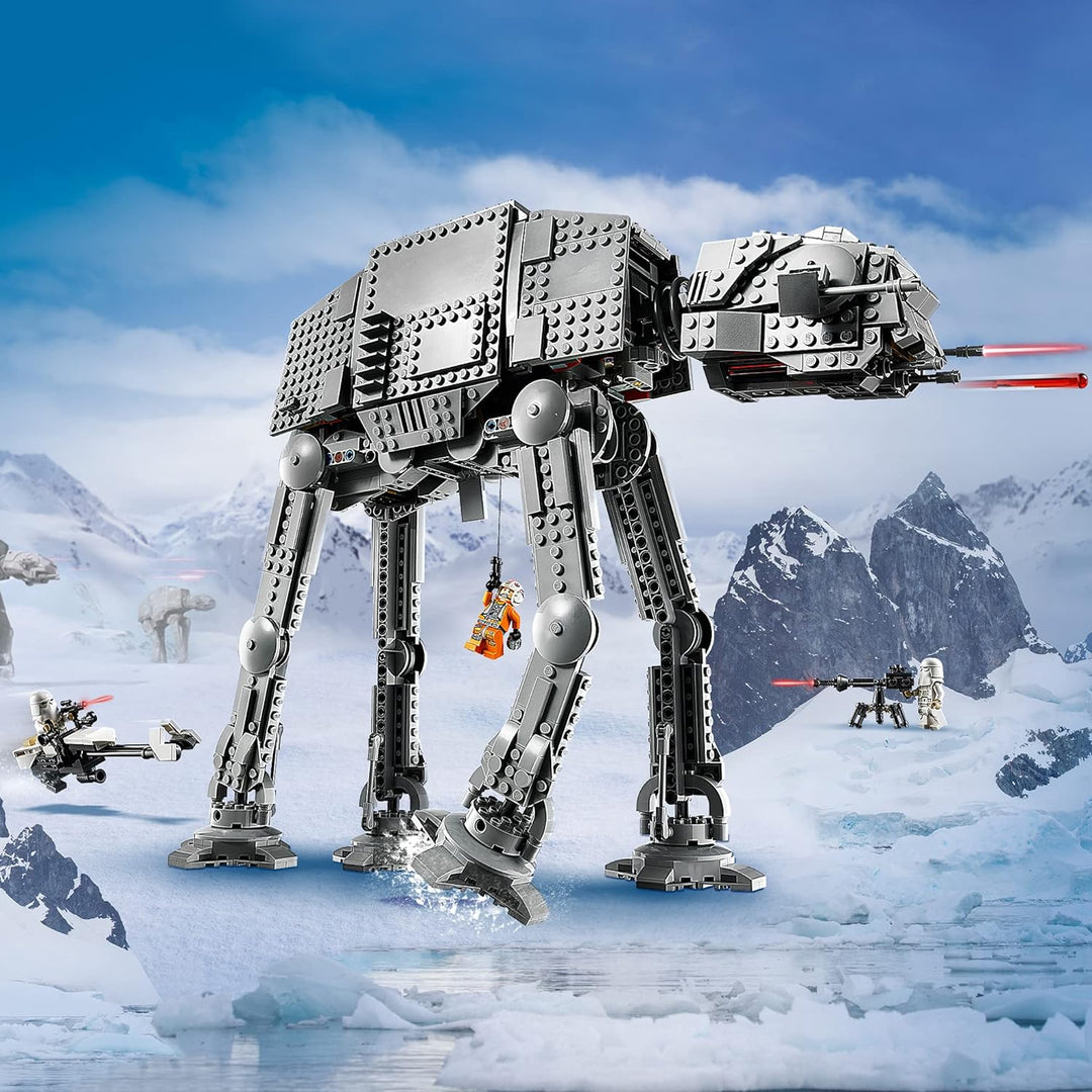 LEGO 75288 Star Wars at-at, Walker-Spielzeug, Set zum 40. Jubiläum für Kinder, Jungen und Mädchen, u