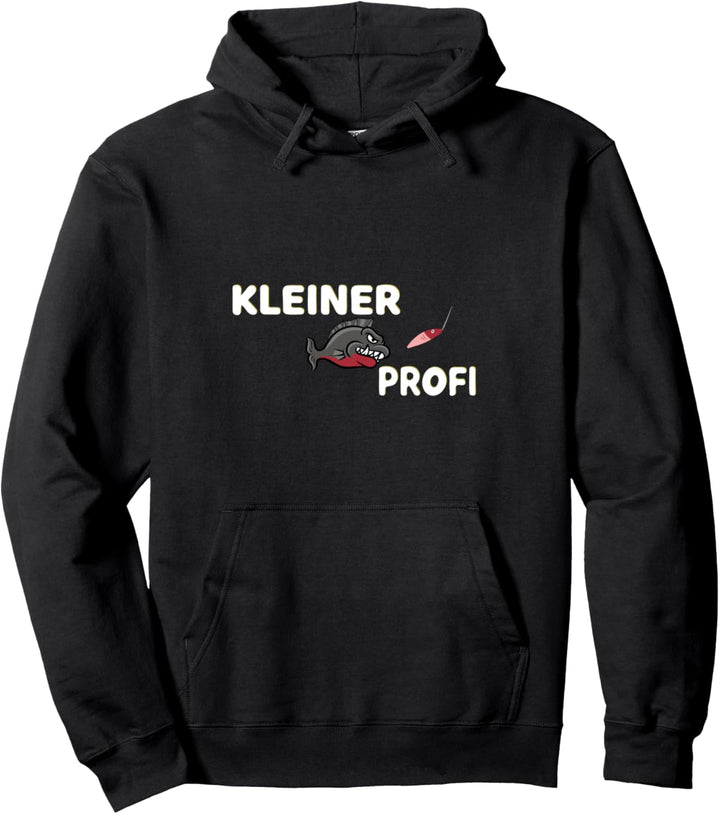 Tochter Mann Sohn Opa Vati Vater Angler kleiner Profi Pullover Hoodie