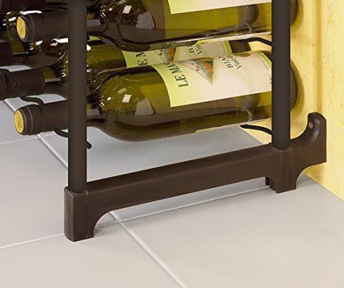 Metaltex UK Ltd (DD) Metaltex Barbera 50 Flaschen, Epotherm Rohr und Draht, kunststoffbeschichtet, S