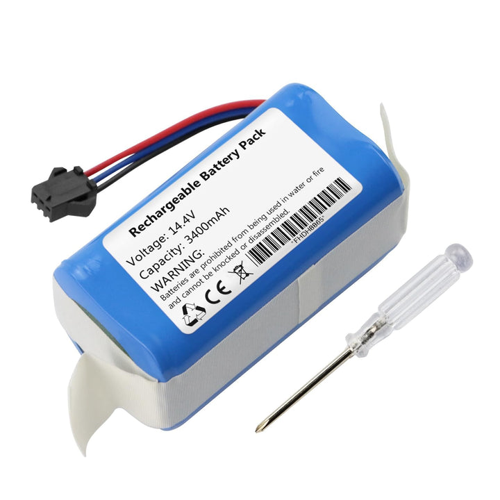 K KYUER 14.4V Rechargeable Akku für AIRROBO P20 Robot Vacuum Cleaner RoboVac Battery 3400mAh