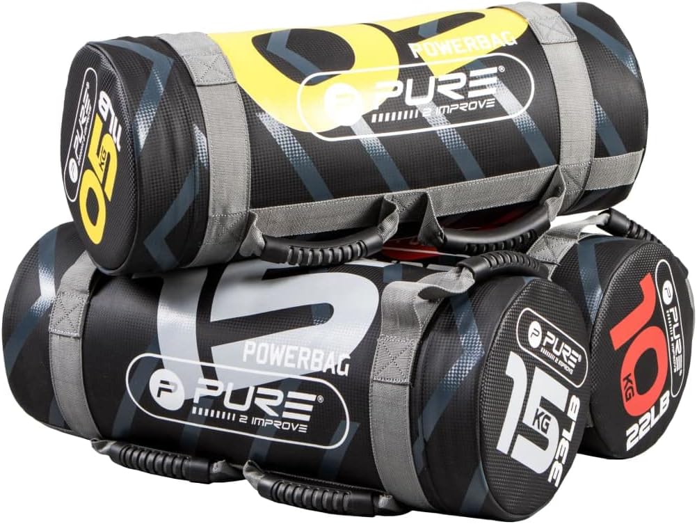 Premium Power Bag - Gewichtssack - Ideal fürs Kraft-, Ausdauertraining und Muskelaufbau 15.0 Kilogra