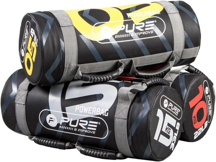 Premium Power Bag - Gewichtssack - Ideal fürs Kraft-, Ausdauertraining und Muskelaufbau 15.0 Kilogra