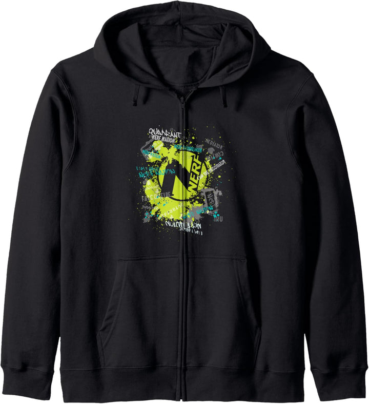Nerf Graffiti Logo Kapuzenjacke