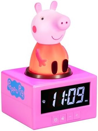 Paladone Peppa Pig Icon-Wecker, Mehrfarbig, Einheitsgrösse