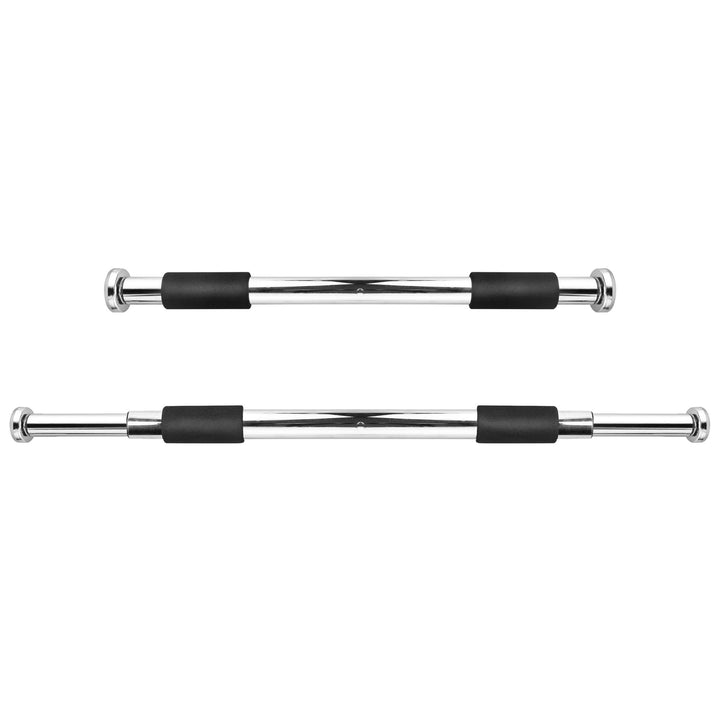 SPOKEY Shaper 1 Klimmzugstange für Türrahmen 62-100 cm | Türreck aus verchromtem Stahl, 2 Handgriffe