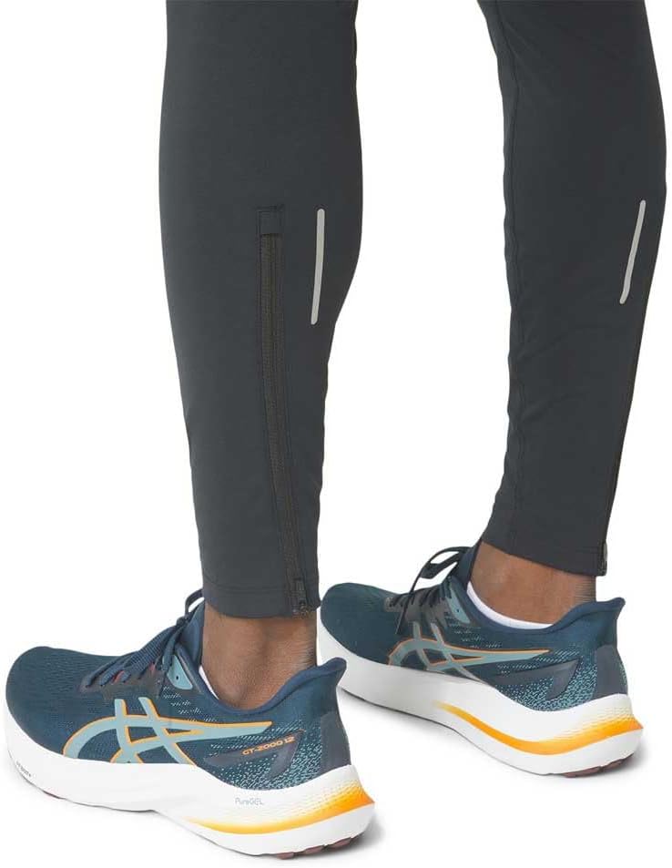 ASICS Herren Winter Run Tight Leggings XXL Performance Schwarz/Graphitgrau, XXL Performance Schwarz/
