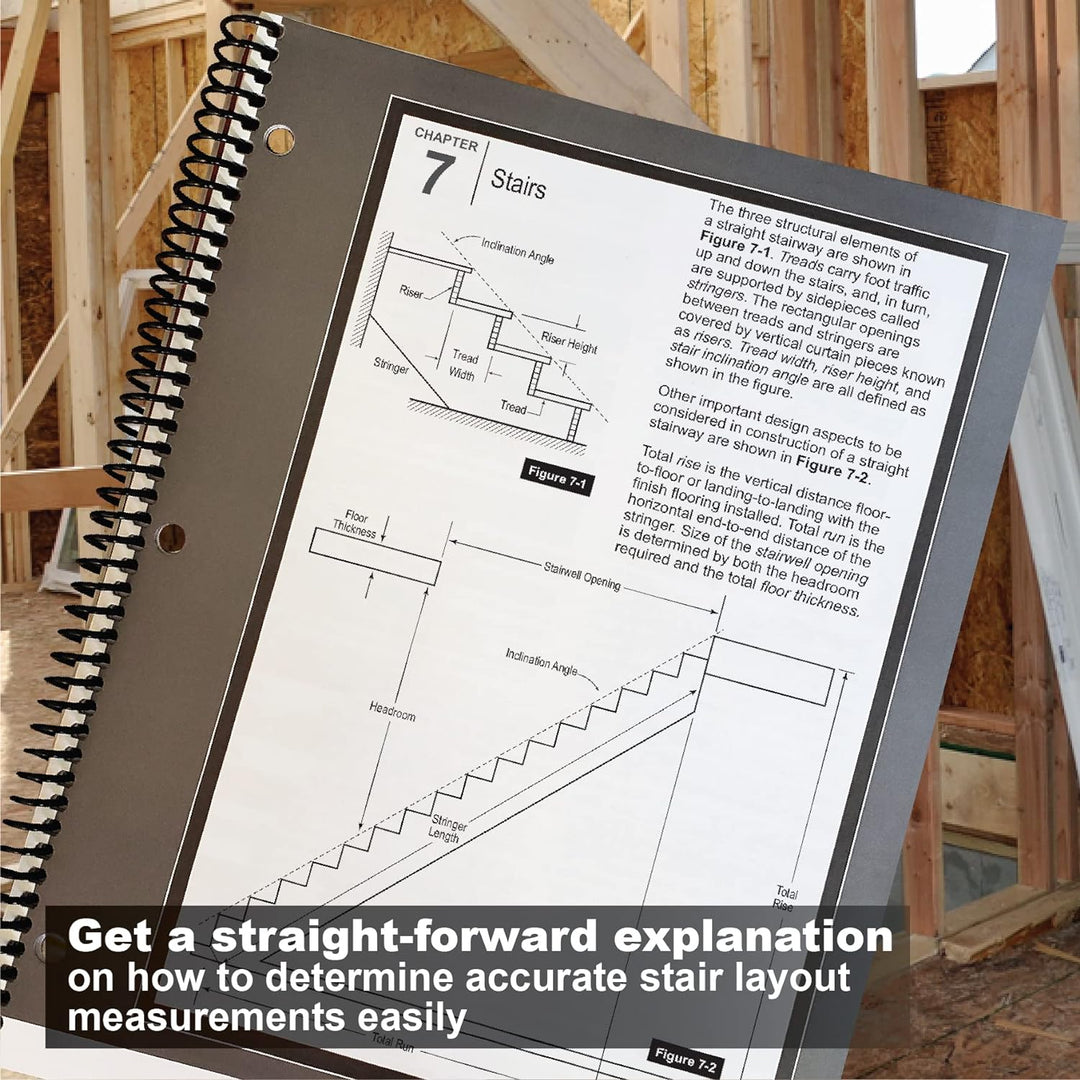 Calculated Industries 2140 Construction Master Pro Workbook and Study Guide | 4 umfassende Abschnitt