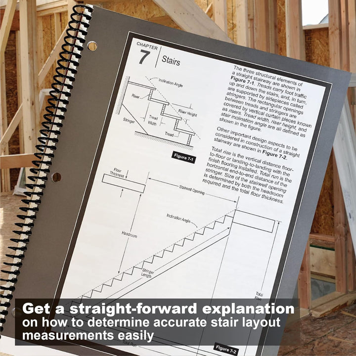 Calculated Industries 2140 Construction Master Pro Workbook and Study Guide | 4 umfassende Abschnitt