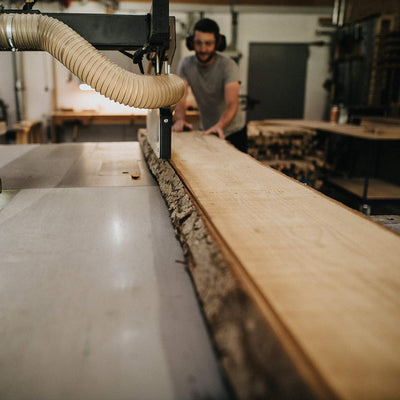 WOODS Hakenleiste Garderobe Holz massiv I Garderobenleiste Landhaus I moderne Wandgarderobe aus Holz