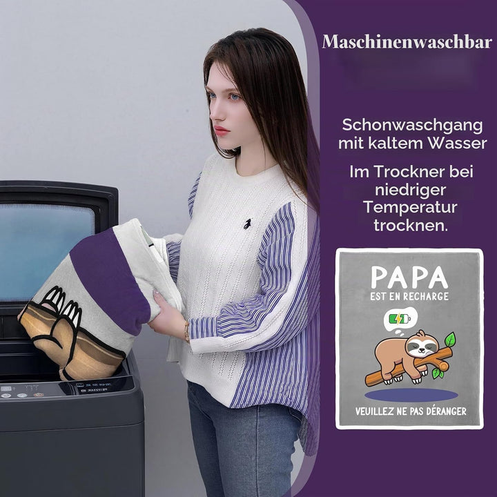 Muttertagsgeschenke für Mama, Lustig Geschenk für Mama Kuscheldecke zum Muttertag Geburtstag Valenti