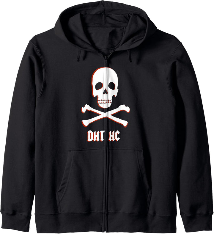 DHTHC SKULL AND CROSS BONES Kapuzenjacke