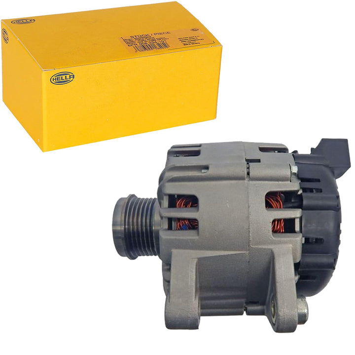 HELLA - Generator/Lichtmaschine - 14V - 90A - für u.a. Fiat 500 (312_) - 8EL 011 713-481