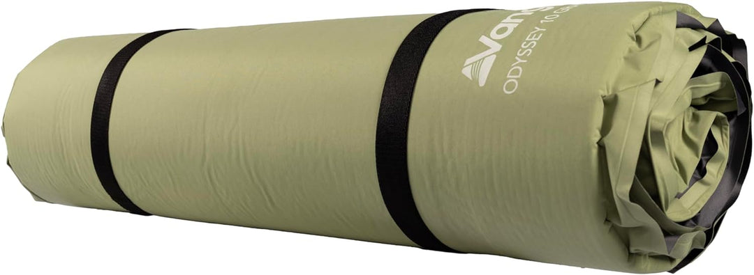 Vango Odyssey Selbstaufblasende Schlafmatte, Epsom Green, 10cm