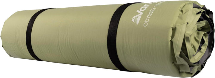 Vango Odyssey Selbstaufblasende Schlafmatte, Epsom Green, 10cm