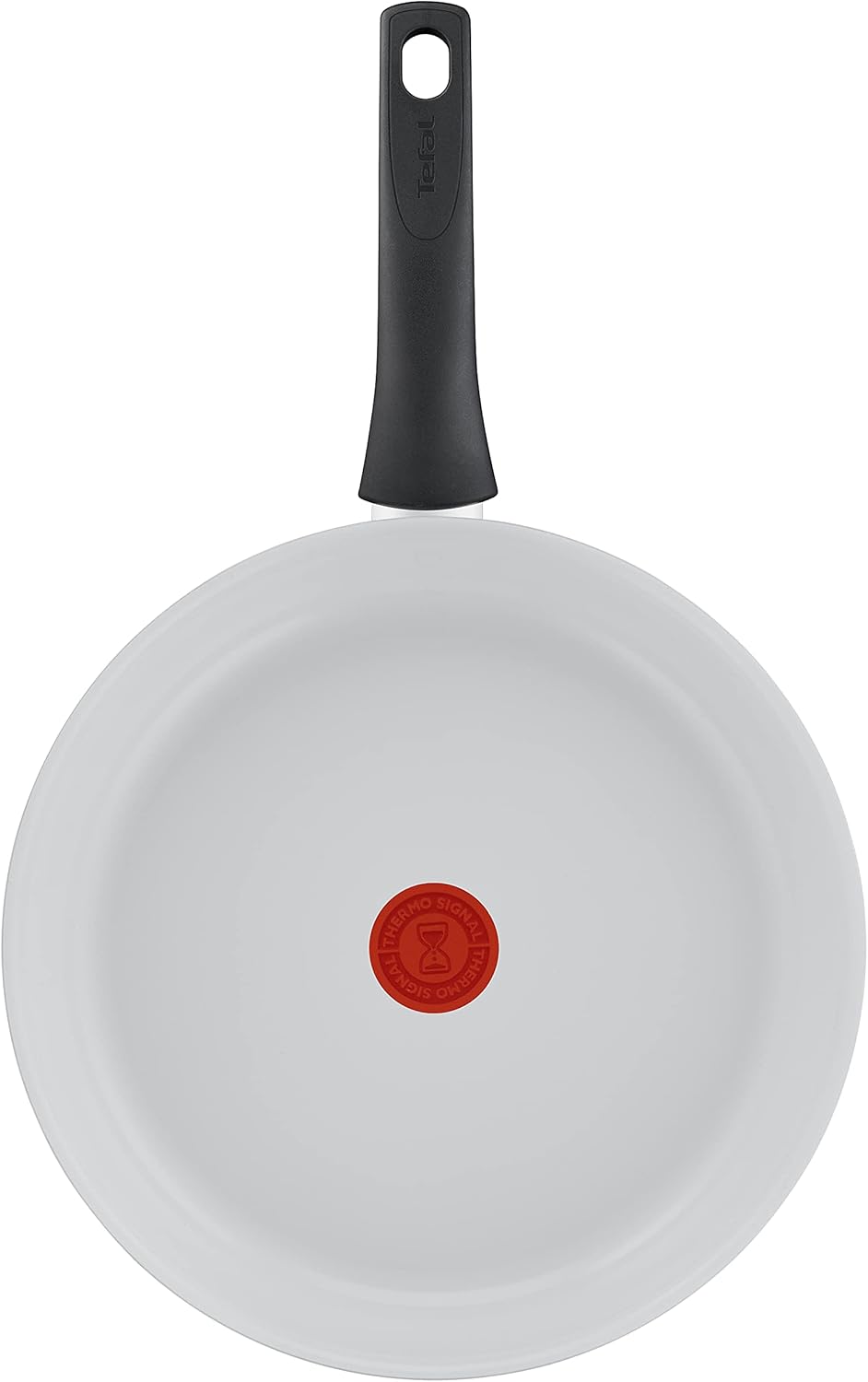 Tefal Ceramic Control Bratpfanne 28 cm, Pfanne Induktion, sichere Keramikpfanne, Thermo-Signal bei i