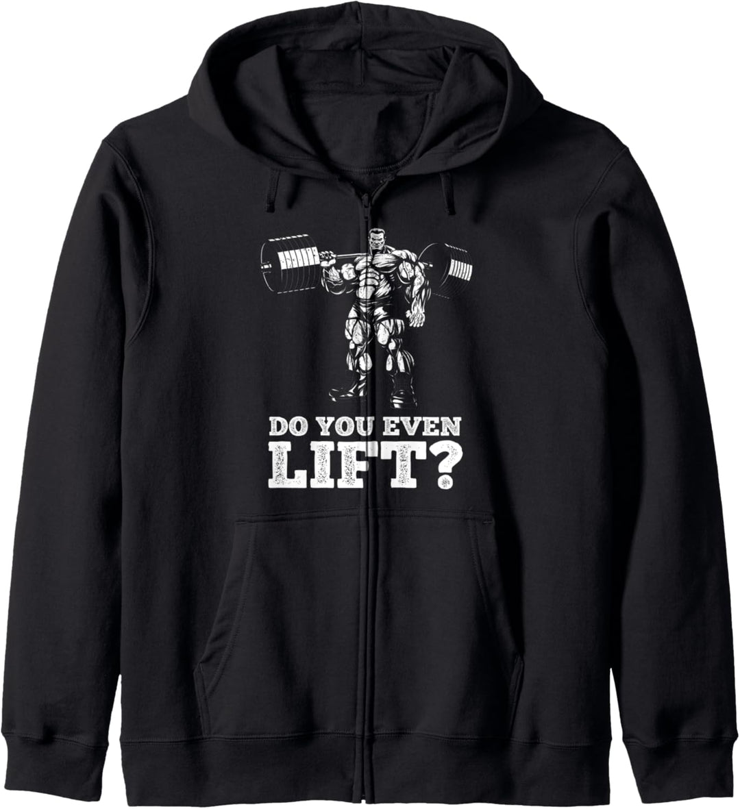 Heben Sie sogar? Fitnessstudio Bodybuilding Kapuzenjacke