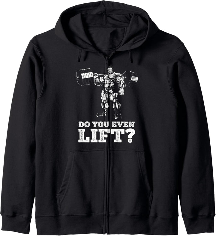 Heben Sie sogar? Fitnessstudio Bodybuilding Kapuzenjacke