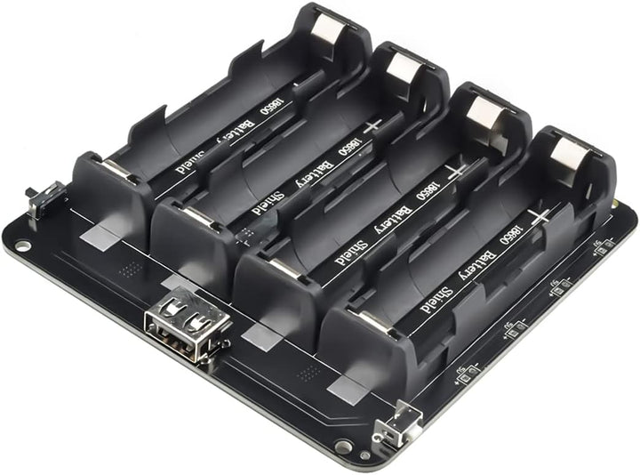 diymore Battery Shield V9 5V/3A 3V/1A Erweiterungskarte mit Micro-USB Typ C kompatibel für ESP32 WLA