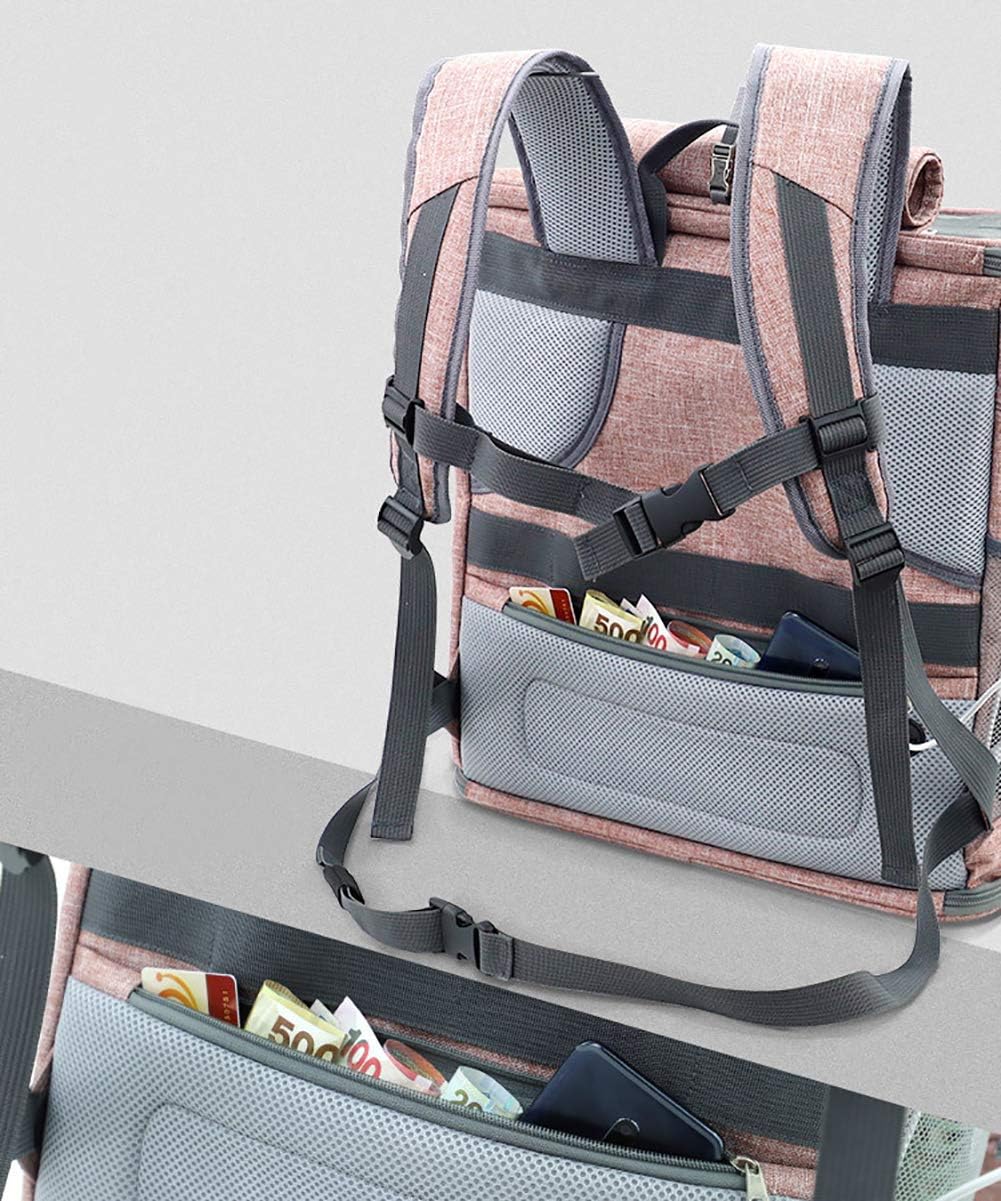 OMEM Rucksack für Haustier Outdoor Hunde rucksäcke für Haustier verstellbare Rucksack für Kleine Hun