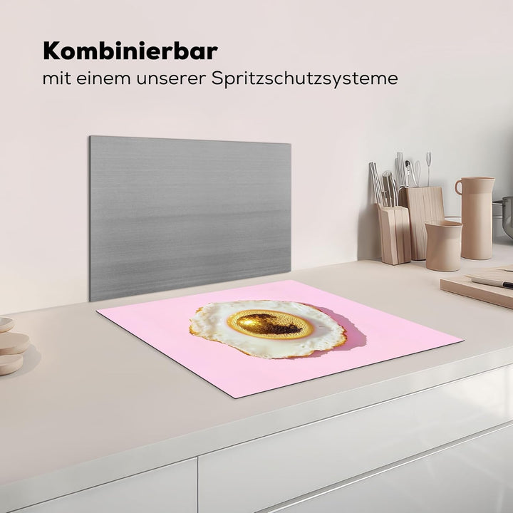 Herdabdeckplatte 59x52 cm Einteilig Induktionsmatte Küche Abdeckung Ceranfeld Herd Abdeckplatte Deko