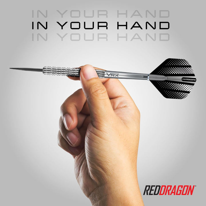 RED DRAGON Rebels Darts Set 21g, 23g, 24, 25g oder 26g Tungsten Steel Tip Darts Set mit Flights und
