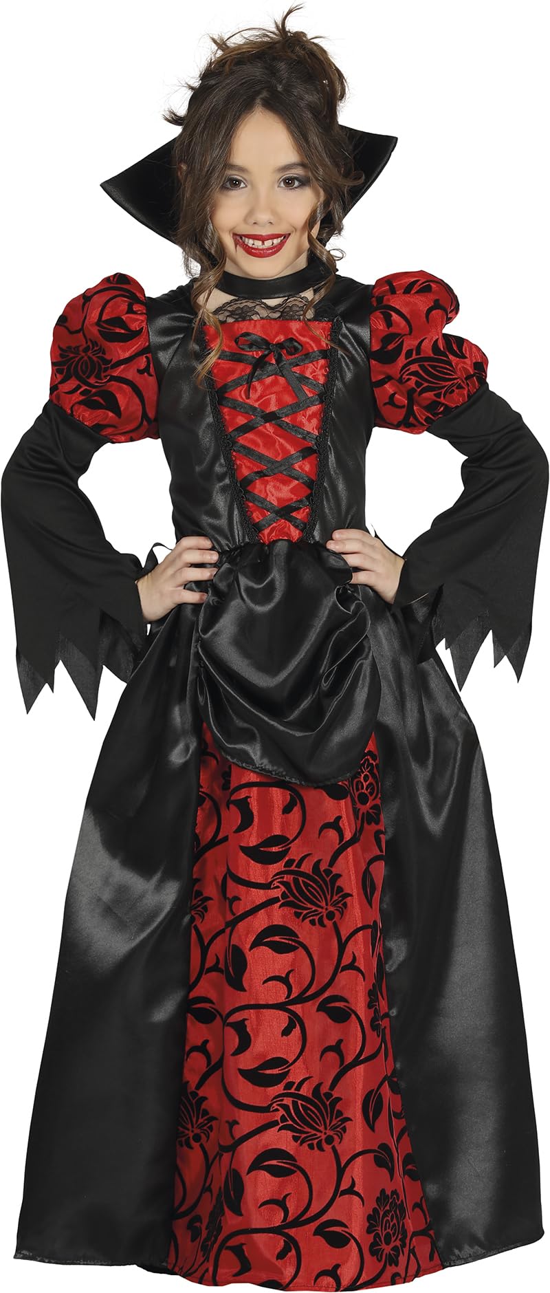 FIESTAS GUIRCA, S.L. Vampirin Selene Kostüm für Mädchen S1-(5/6 Jahre) 5-6 Jahre, 5-6 Jahre