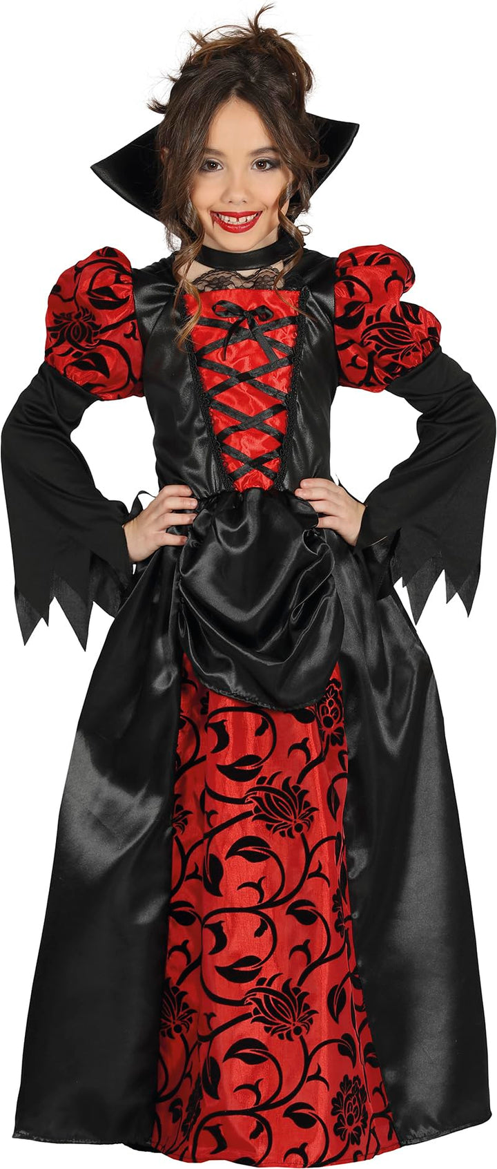 FIESTAS GUIRCA, S.L. Vampirin Selene Kostüm für Mädchen S1-(5/6 Jahre) 5-6 Jahre, 5-6 Jahre