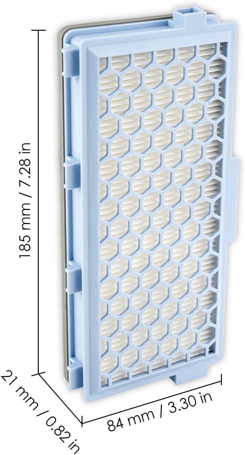 (4 Stück) Guard S1/ L1 Ersatz-HEPA-Filter Kompatibel mit Miele Guard S1/ L1, Compact C1 & C2/ Comple