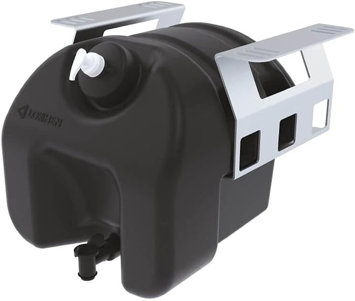 LKW Waschwassertank 30 Liter mit Seifenspender Wassertank mit Halterung Waschwasserbehälter aus Kuns