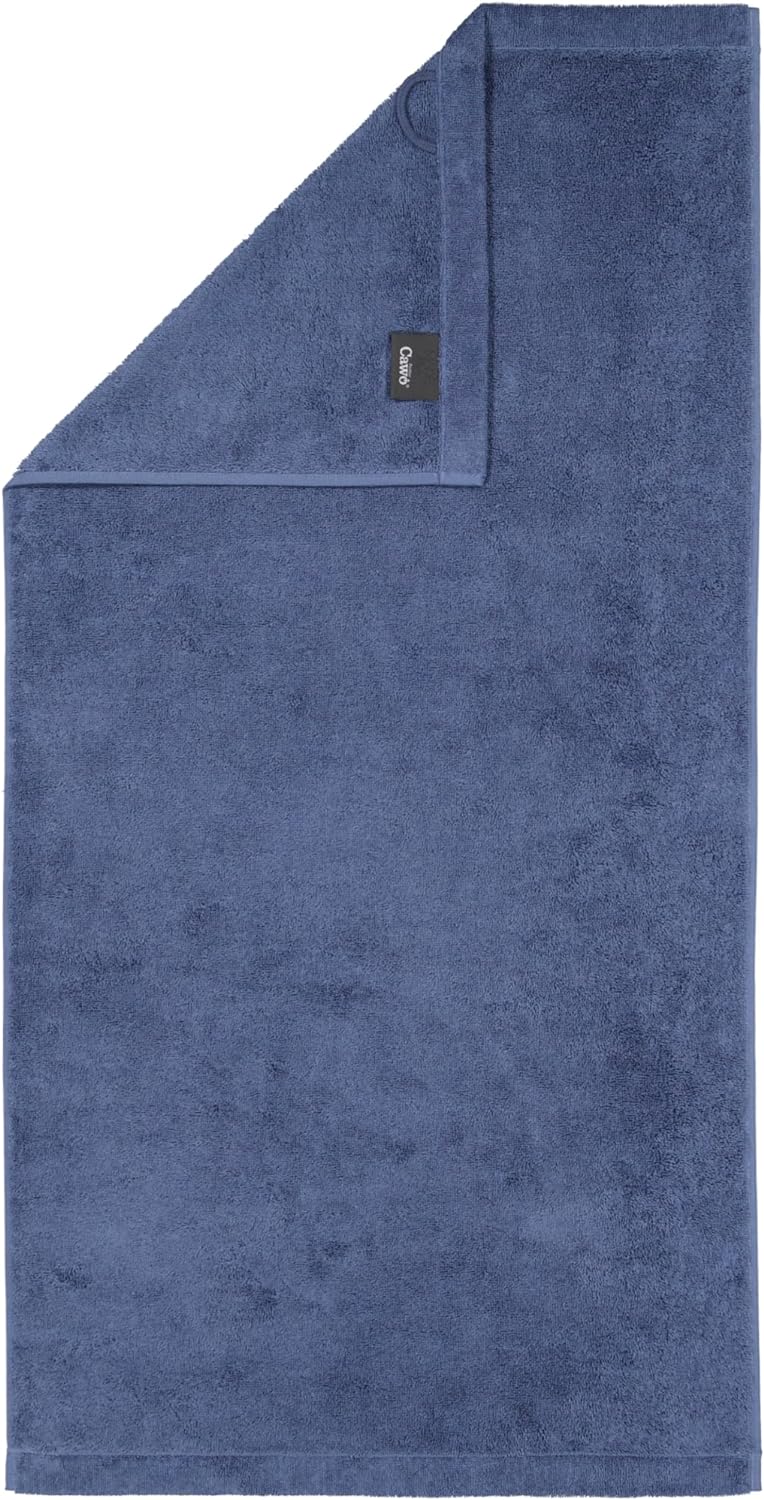 CAWÖ Home Handtücher Life Style Uni 7007 Nachtblau - 111 Badetuch 100x160 cm, Badetuch 100x160 cm