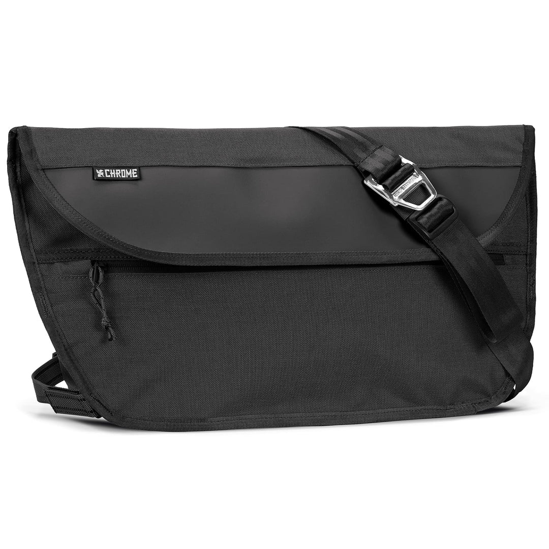 Chrome Simple Medium Messenger 15 - Schultertasche 13" 51 cm Schwarz, Schwarz