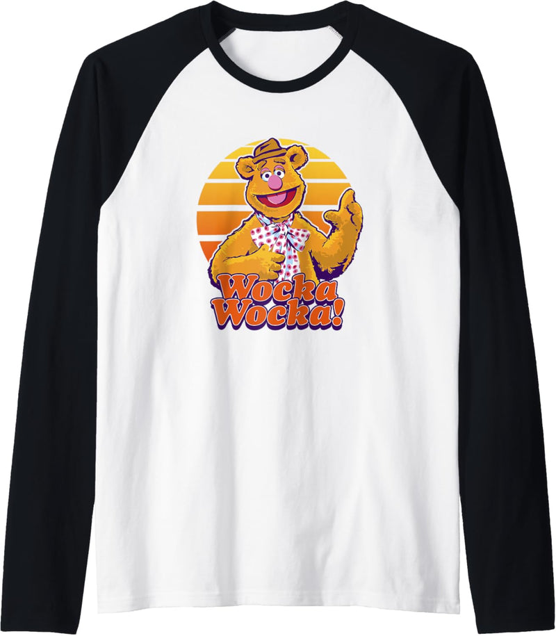 Disney Die Muppets Fozzie Bear Wocka Wocka Portrait Raglan