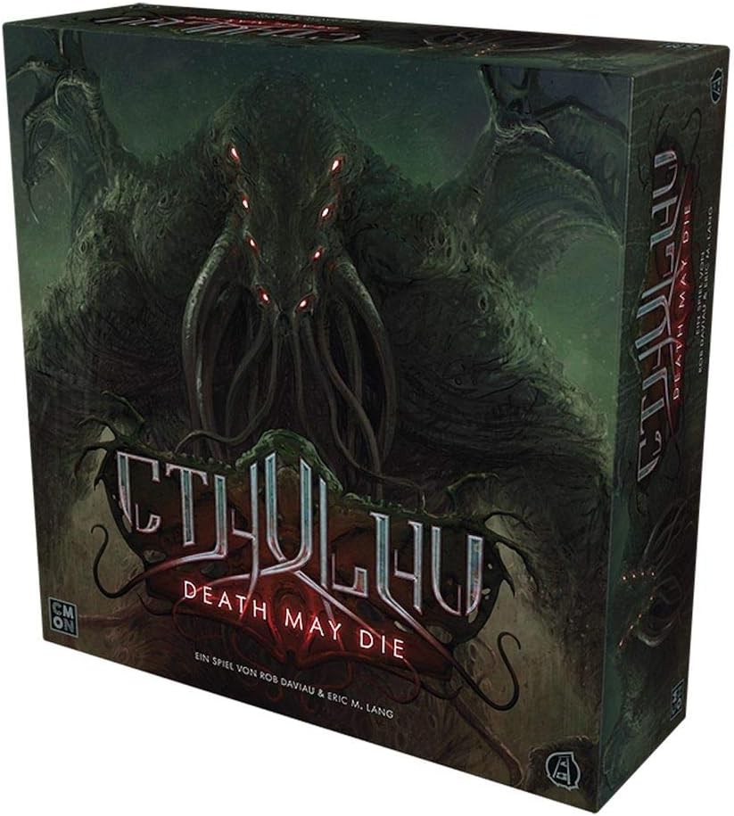 Asmodee | CMON | Cthulhu: Death May Die – Staffel 1 | Grundspiel | Expertenspiel | Dungeon Crawler |