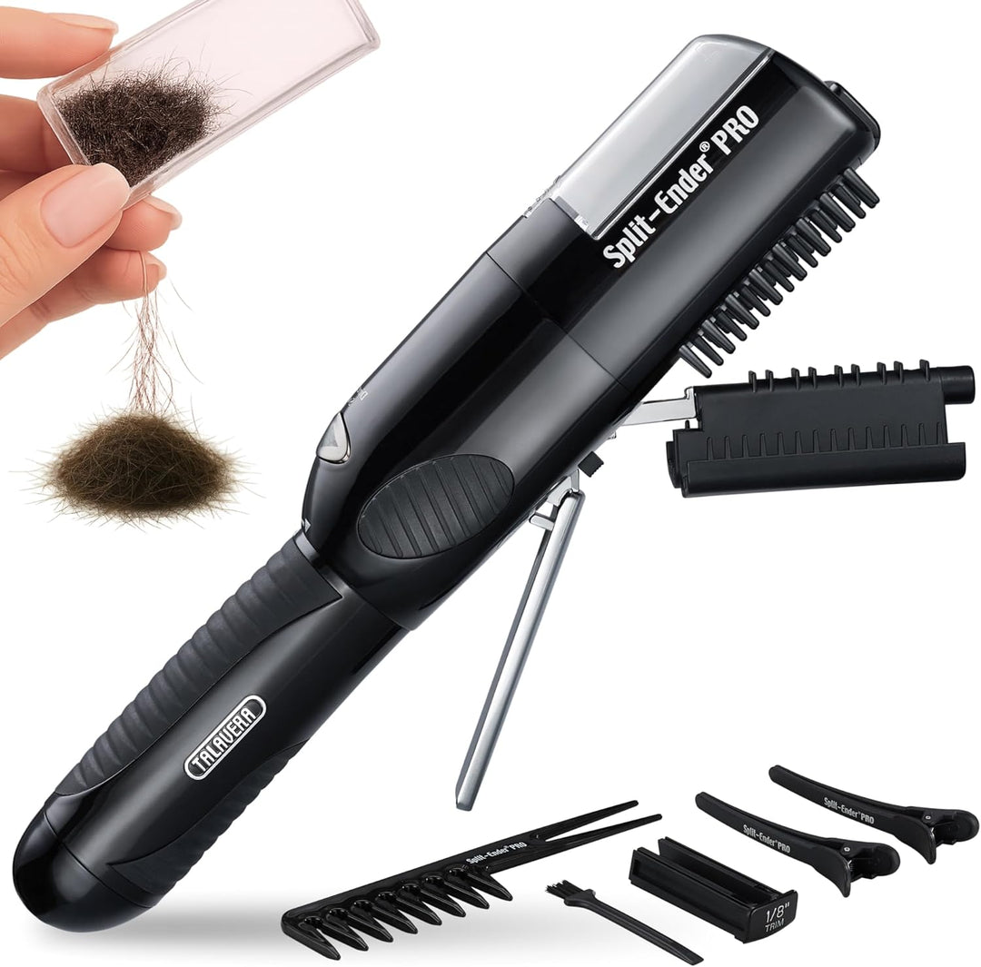 Split Ender PRO – Professionelles Salon-Gerät, titanbeschichtete Klingen, kabelloser Spliss-Trimmer