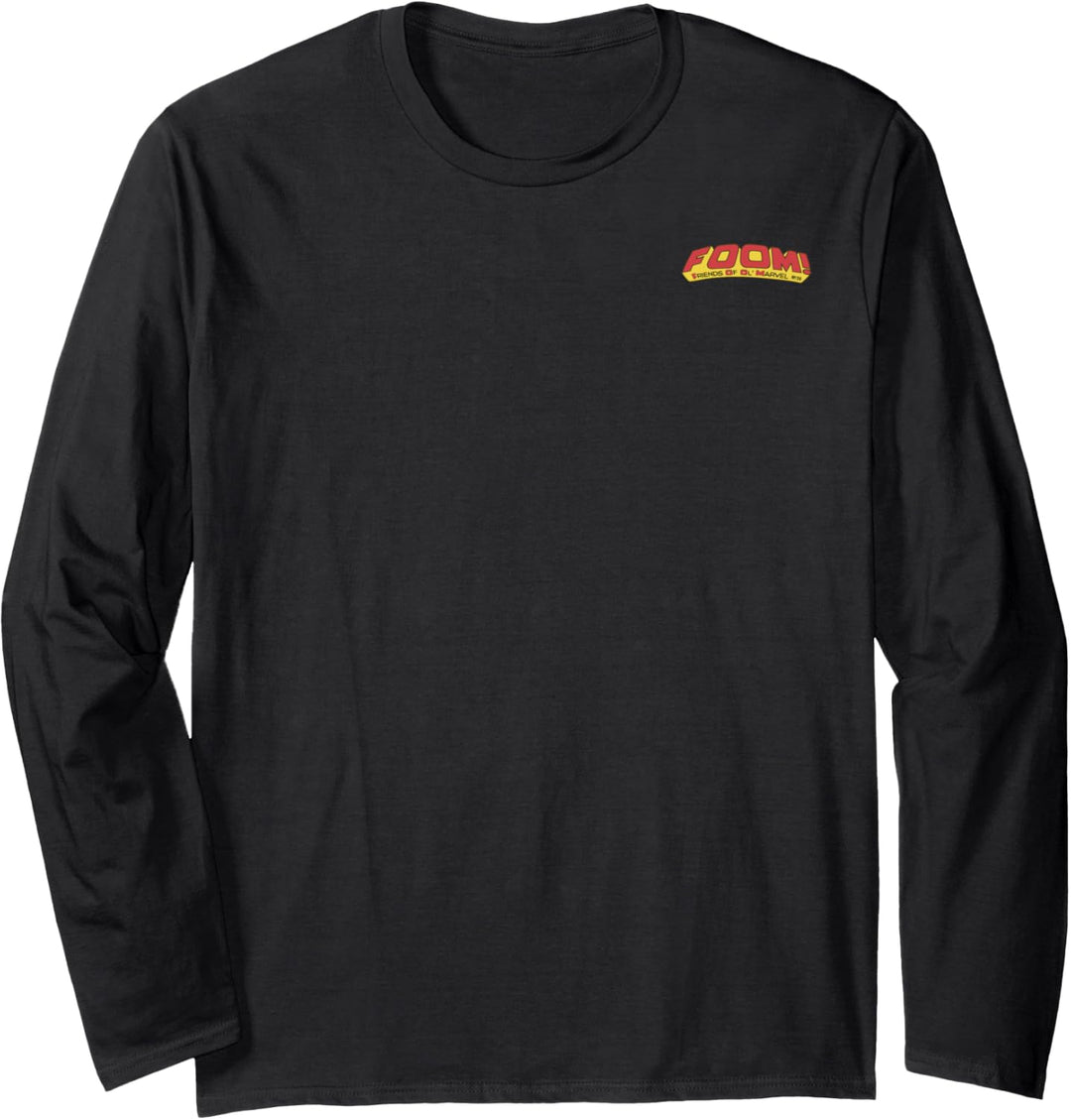 Marvel FOOM Left Chest Logo Langarmshirt