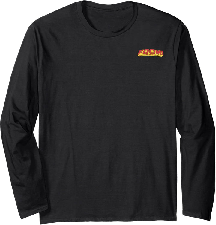 Marvel FOOM Left Chest Logo Langarmshirt