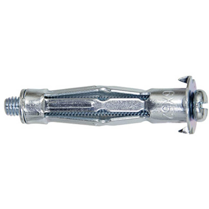 fischer HM 5 x 37 S - Hohlraum-Metalldübel mit Schraube zum Befestigen von Bildern, Gardinenschienen
