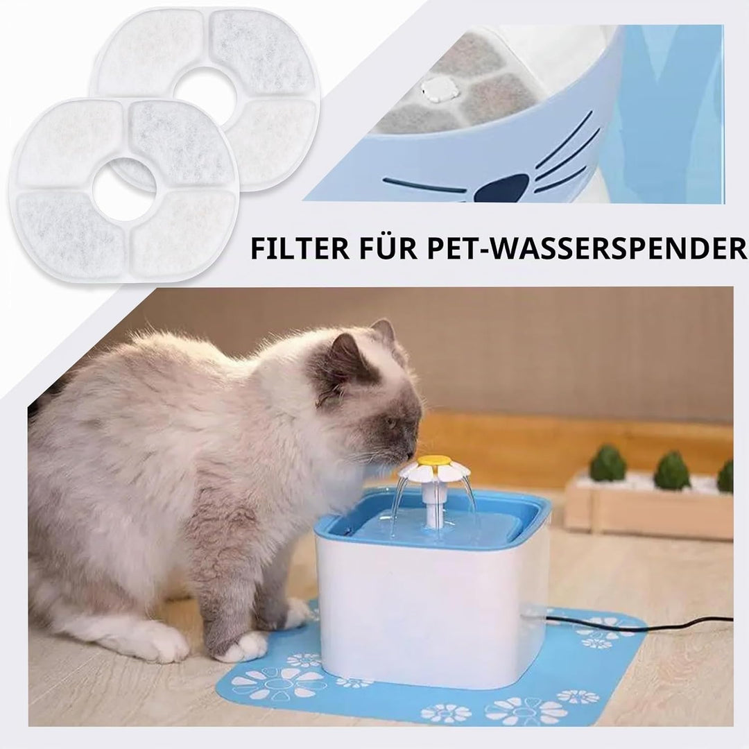 The Lord of the Tools Katzenwasserbrunnenfilter, 10,8 x 8,8 cm, kompatibel mit Pawaboo 2,5 l Katzenw
