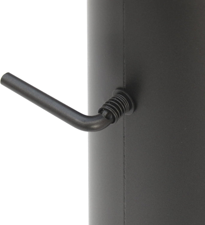 raik Rauchrohr Set 120 mm gussgrau Durchmesser mit Bogen 3-teilig 90° Reinigungsöffnung Zugregulieru