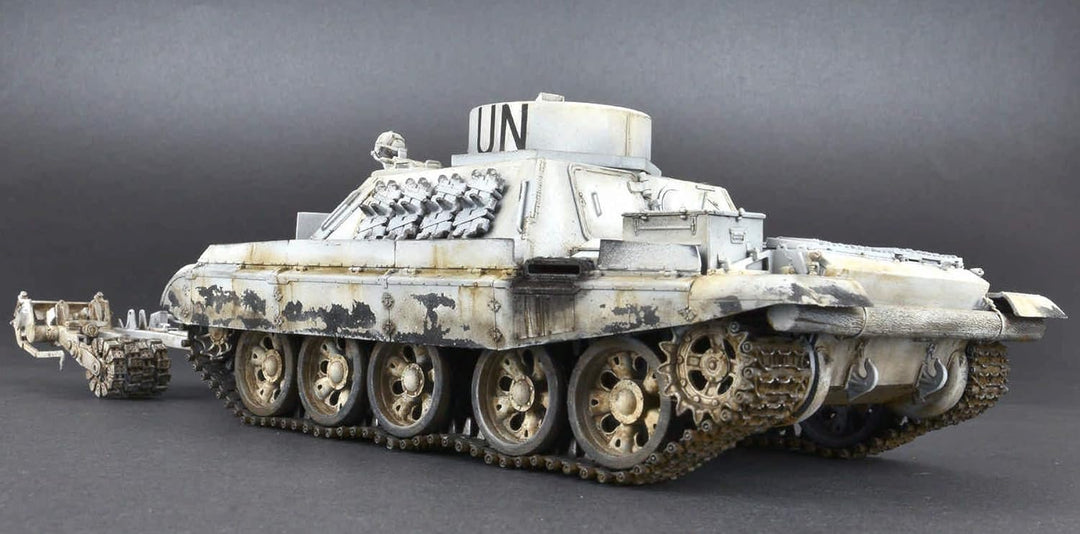 Mini Art 37043 1:35 Ukrain. BMR-1 m. KMT-9 Minenwalze - originalgetreue Nachbildung, Modellbau, Plas