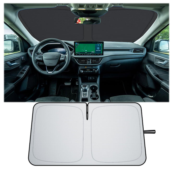 BIXUAN Frontscheiben-Sonnenschutz kompatibel mit Ford Kuga 3 MK3 2020-2025 2026 Auto Sonnenschutz Ab