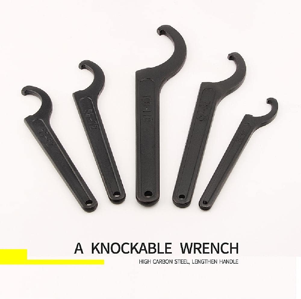 1 Stück 150-160mm Verstellbarer Hakenschlüssel, Universalschlüssel, zum Befestigen oder Entfernen vo